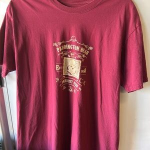 Paddington Bear Maroon T-Shirt